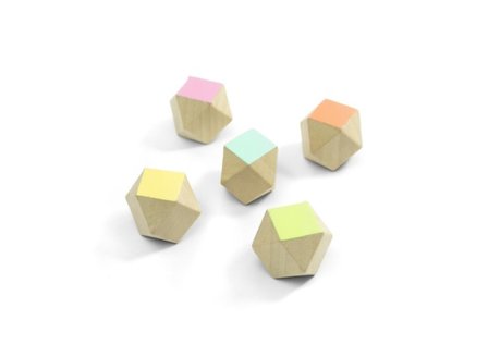 Polygon houten blokjes