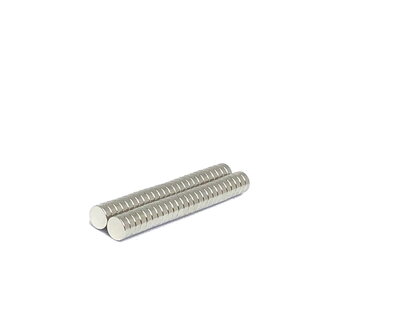 50 stuks aanbieding 6 x 2 mm neodymium schijfmagneten