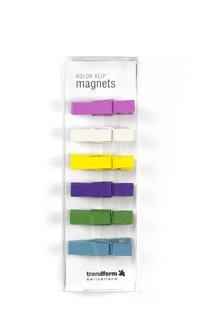 Gekleurde wasknijpers magneten