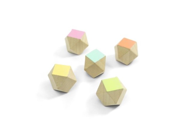 Polygon houten blokjes