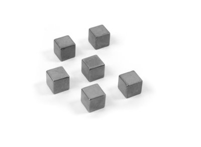 Magneet Magic Cube Medium - set van 6 supersterke kubus magneten