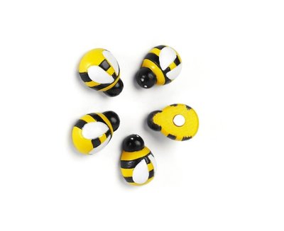 Honey Bee magneten van Trendform set van 5 stuks