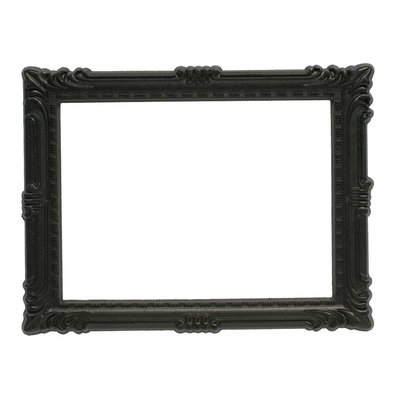 Magnetisch fotoframe kleur zwart - klassiek