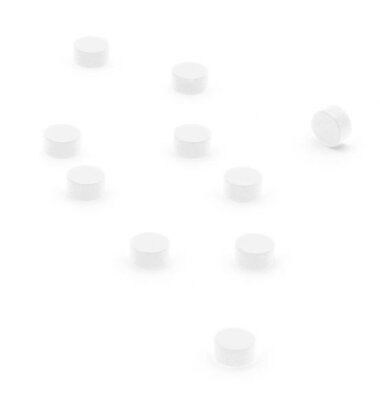 Magneet Steely - set van 10 stuks - kleur Wit