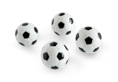 Voetbal magneten - set van 4 Trendform magnetische voetballetjes